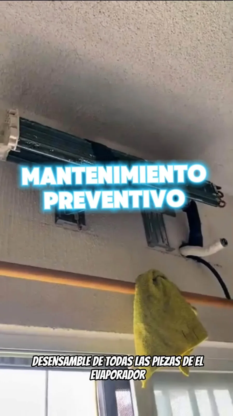 Mantenimiento preventivo de evaporador